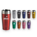 16 Oz. Stainless Steel Colored Tumbler